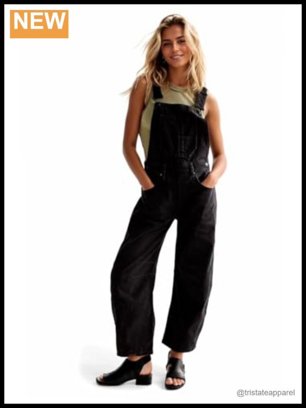 Kedera Women's Denim Bib Overalls Barrel Leg Adjustable Strap Jean Jumpsuit